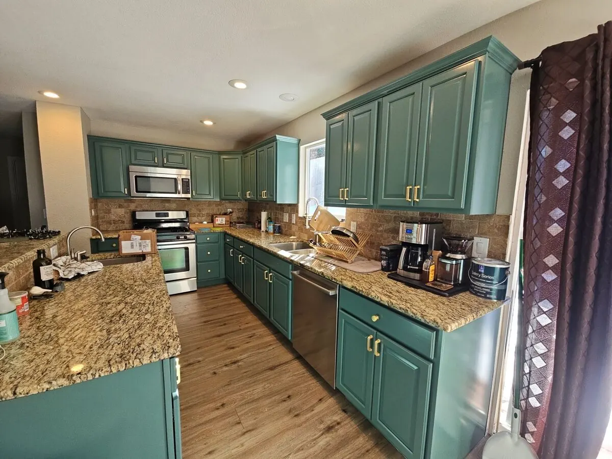 Cabinet repaint &middot; Denver metro