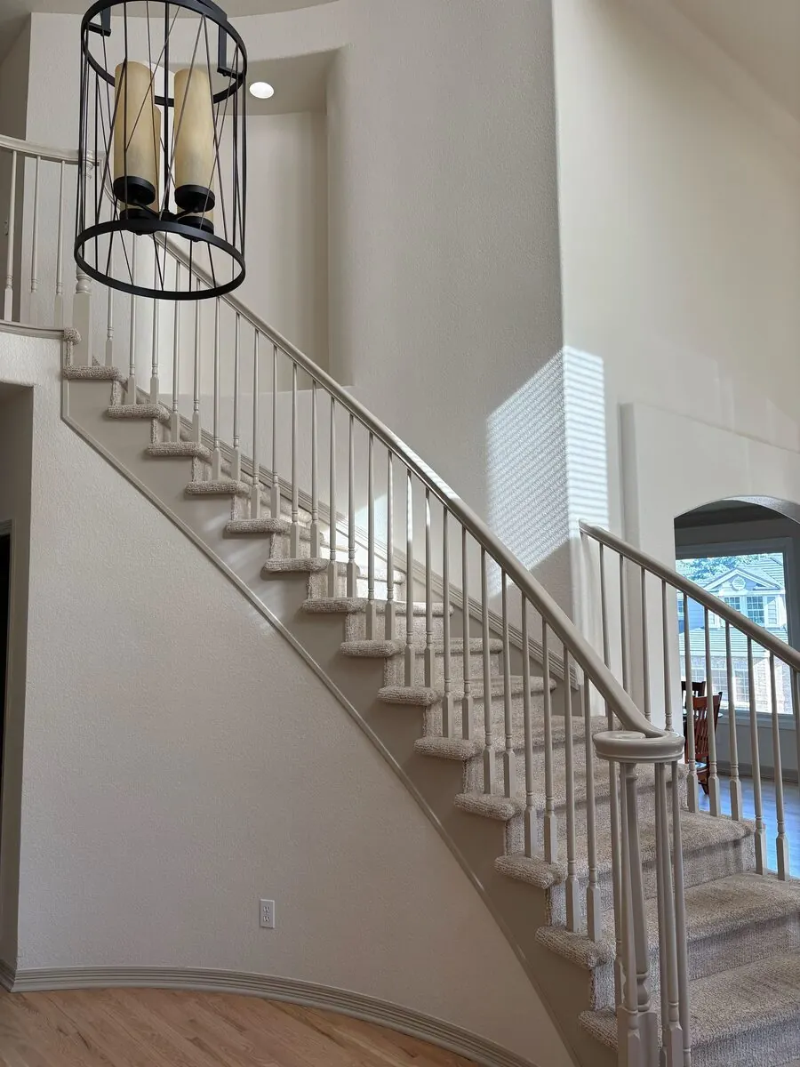 Interior stairwell repaint, Denver metro