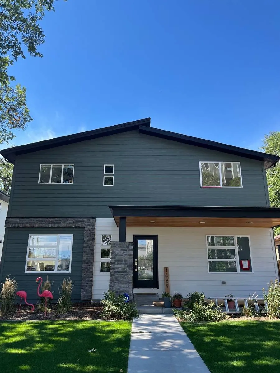 Exterior repaint of a Denver home by Kind Home Painting