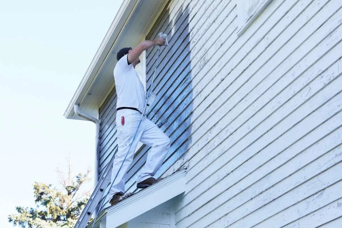Small exterior project handled solo